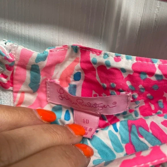 Lilly Pulitzer printed skirt sz 10 - Picture 2 of 6